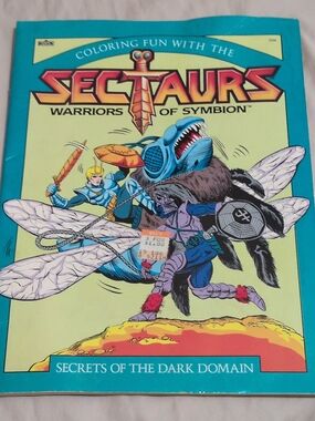 SECTAURS Coloring Fun - Secrets of the Dark Domain (Unused)